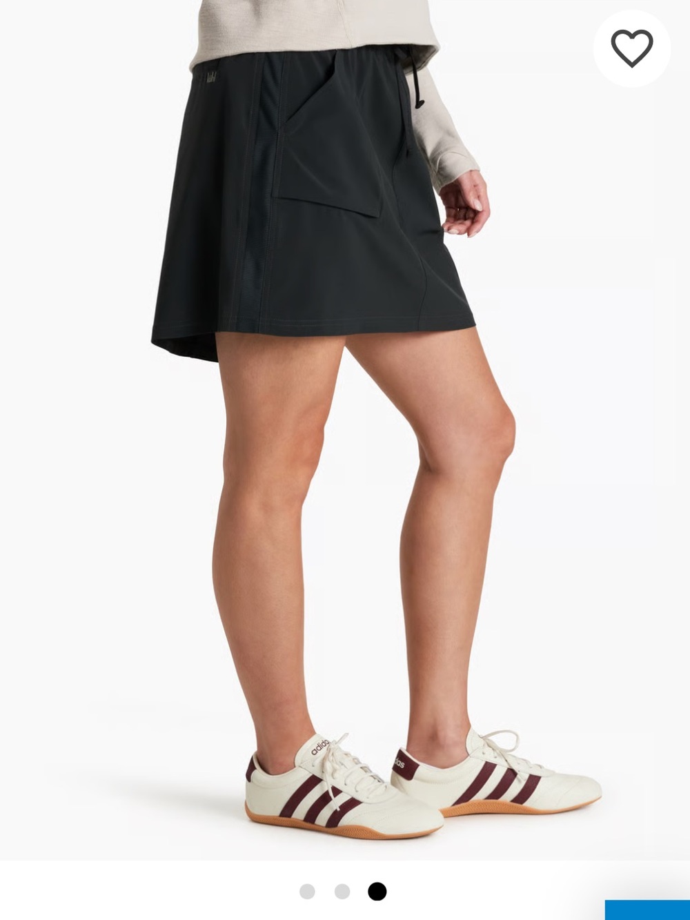 KUHL Vantage black skort size XS style 6510